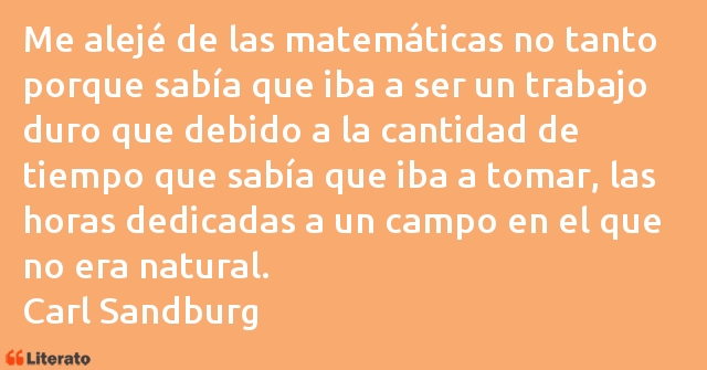 Frases de Carl Sandburg