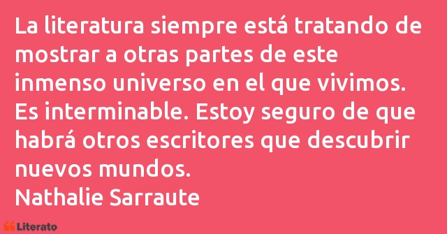 Frases de Nathalie Sarraute