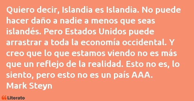 Frases de Mark Steyn