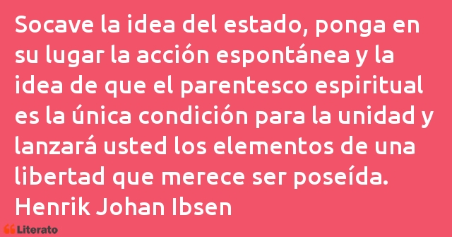 Frases de Henrik Johan Ibsen