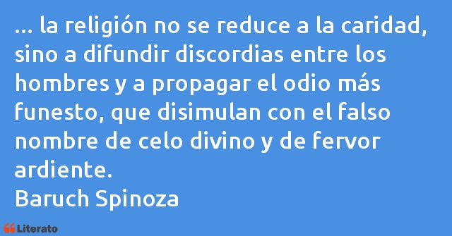 Frases de Baruch Spinoza