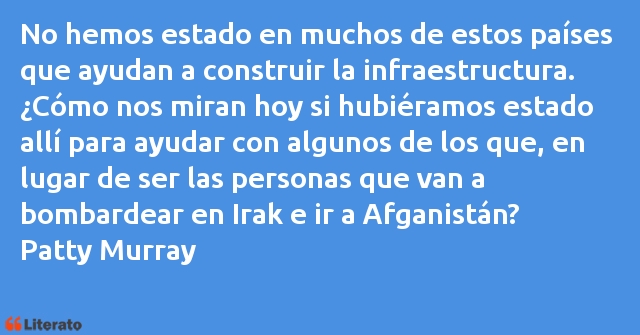 Frases de Patty Murray