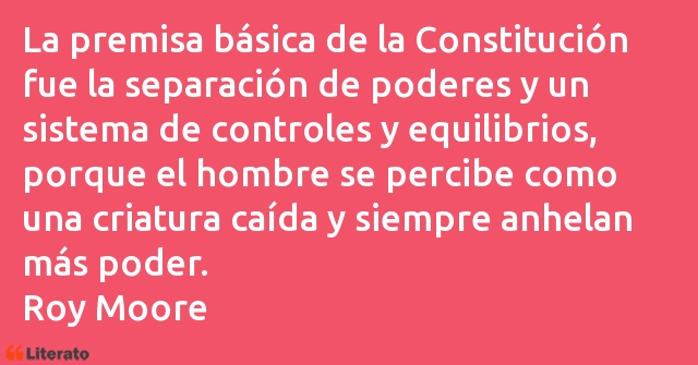 Frases de Roy Moore