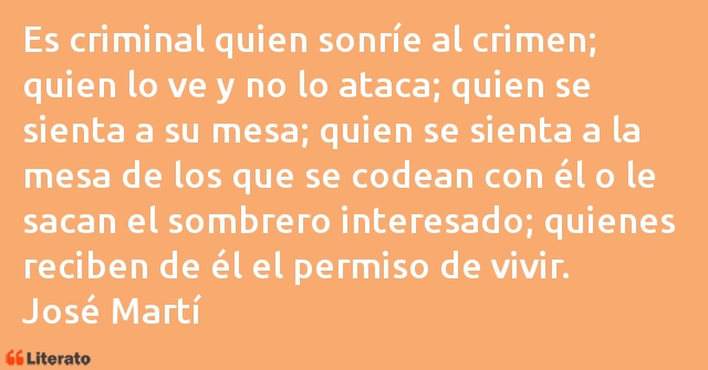 Frases de José Martí