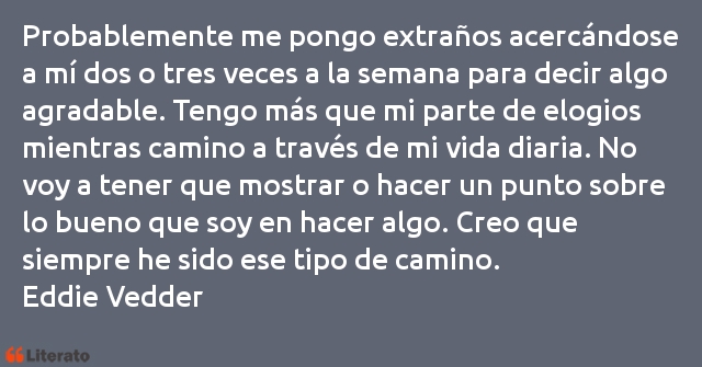 Frases de Eddie Vedder