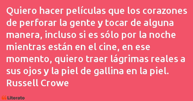 Frases de Russell Crowe