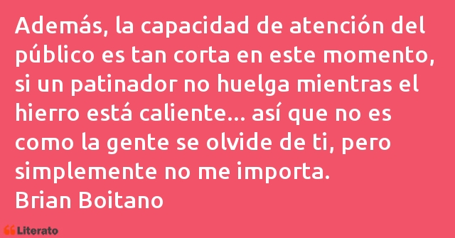 Frases de Brian Boitano