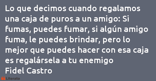 Frases de Fidel Castro