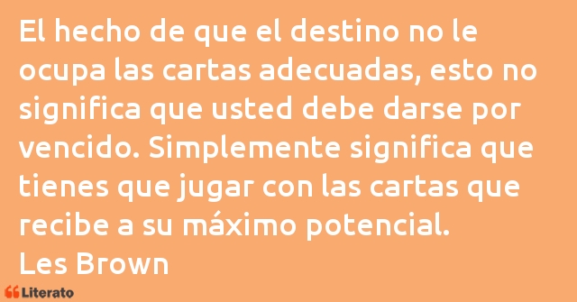 Frases de Les Brown