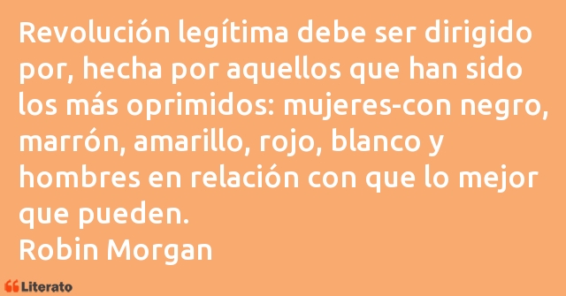 Frases de Robin Morgan