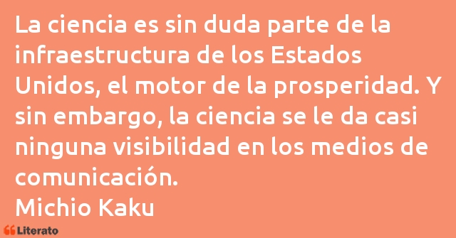 Frases de Michio Kaku