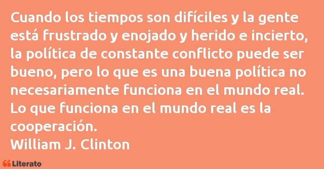 Frases de Bill Clinton