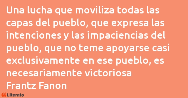 Frases de Frantz Fanon