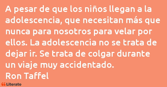 Frases de Ron Taffel