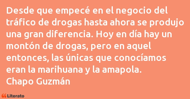 Frases de Chapo Guzmán