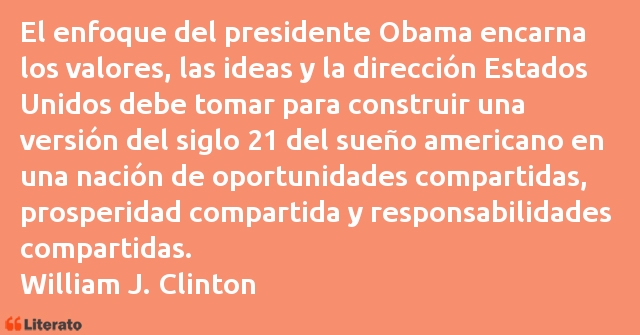 Frases de Bill Clinton