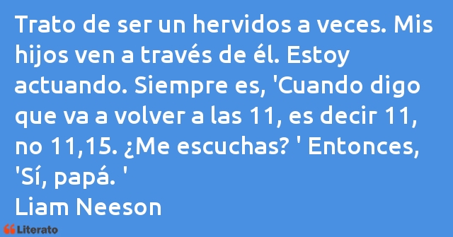 Frases de Liam Neeson