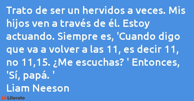 Frases de Liam Neeson