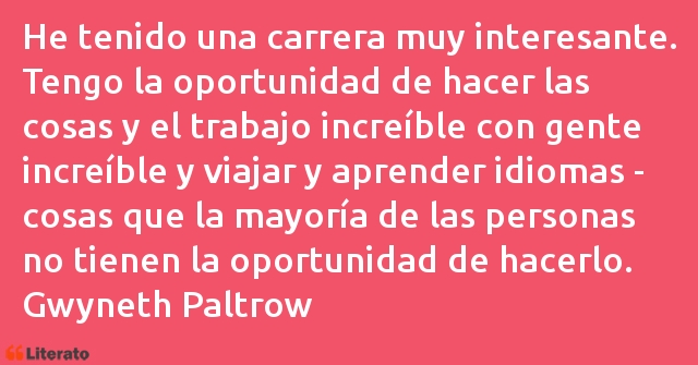 Frases de Gwyneth Paltrow