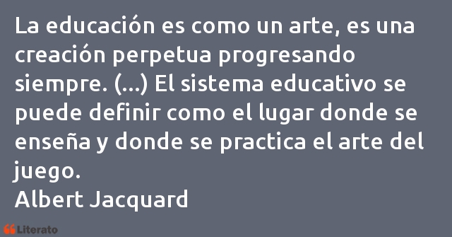 Frases de Albert Jacquard