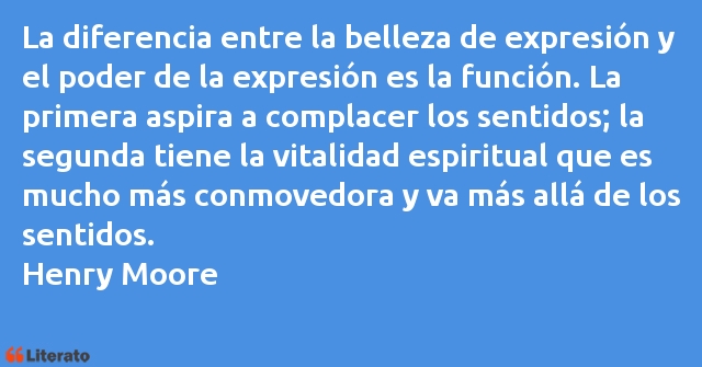 Frases de Henry Moore