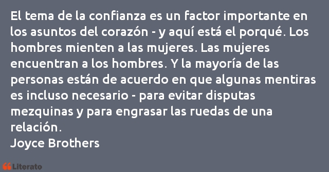 Frases de Joyce Brothers