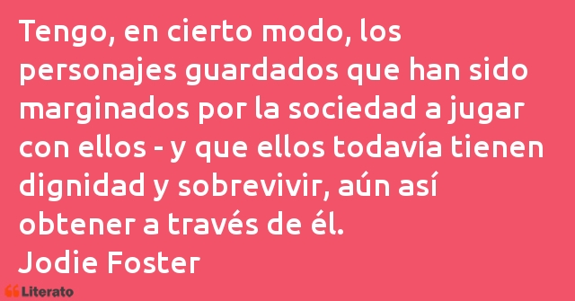 Frases de Jodie Foster