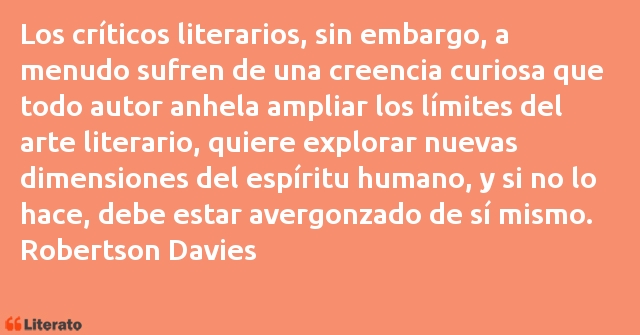 Frases de Robertson Davies