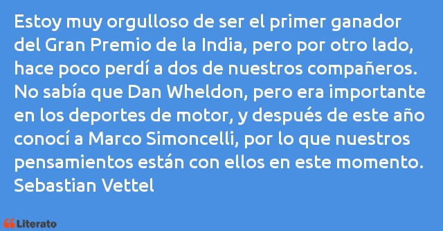 Frases de Sebastian Vettel