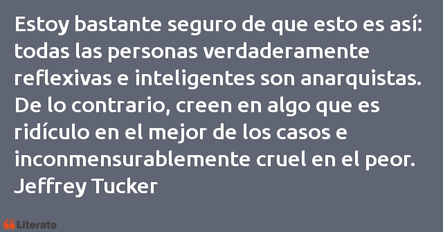 Frases de Jeffrey Tucker