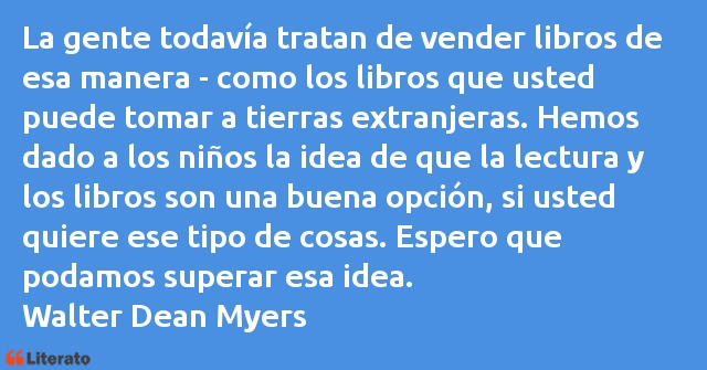 Frases de Walter Dean Myers