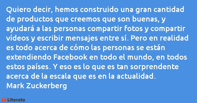 Frases de Mark Zuckerberg