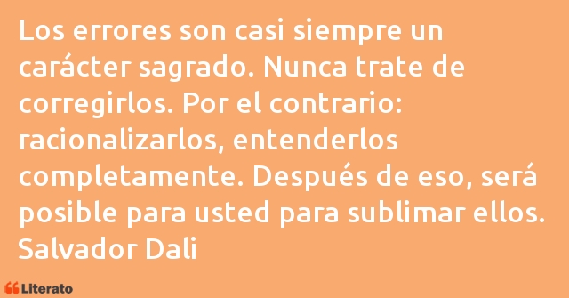 Frases de Salvador Dali