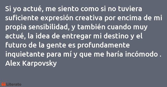 Frases de Alex Karpovsky