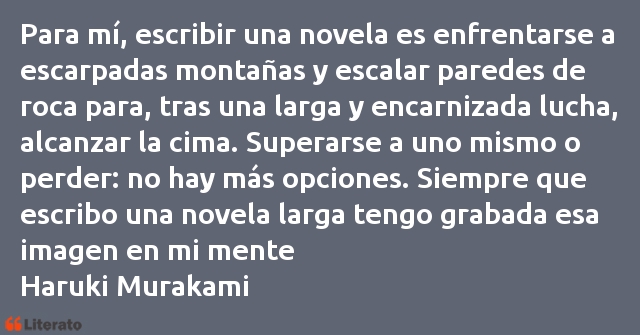 Frases de Haruki Murakami