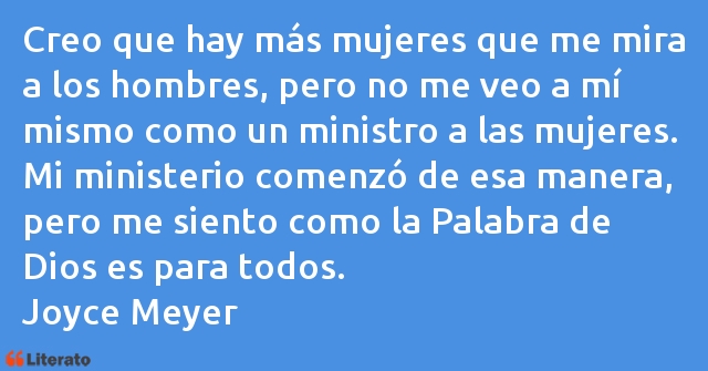 Frases de Joyce Meyer