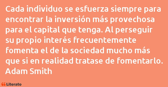 Frases de Adam Smith