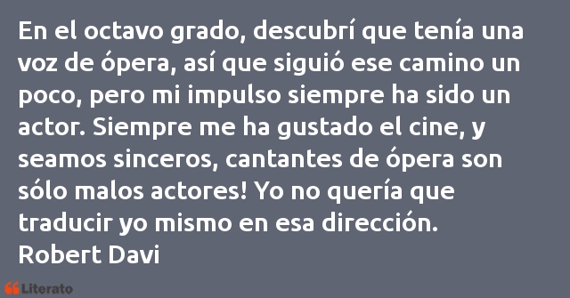 Frases de Robert Davi