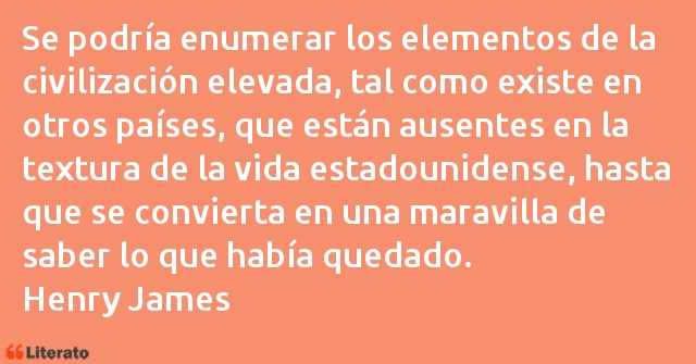 Frases de Henry James