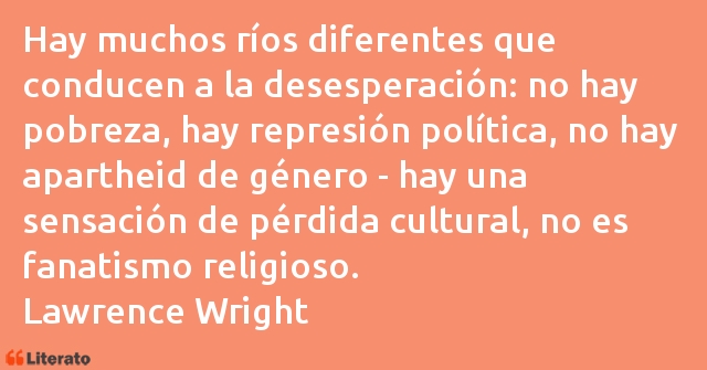 Frases de Lawrence Wright