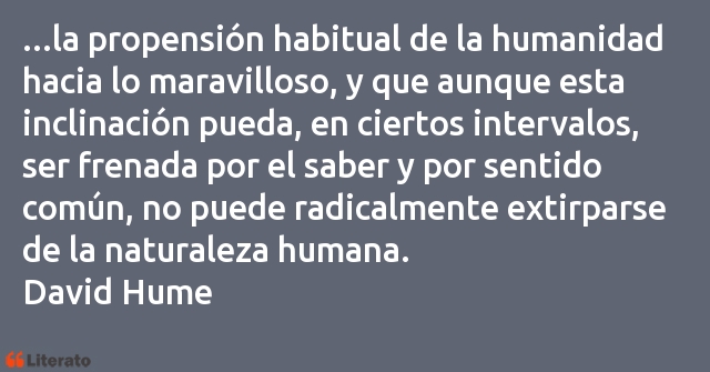 Frases de David Hume