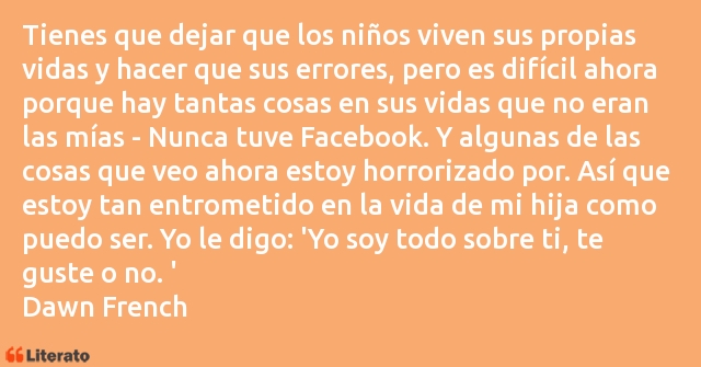 Frases de Dawn French