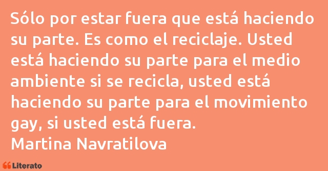 Frases de Martina Navratilova