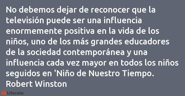 Frases de Robert Winston