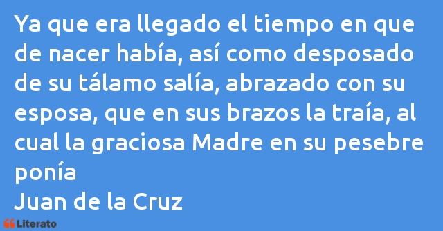 Frases de Juan de la Cruz