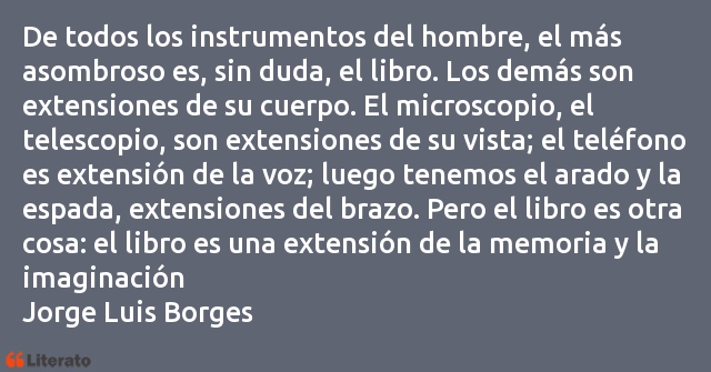 Frases de Jorge Luis Borges