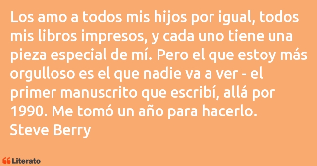 Frases de Steve Berry