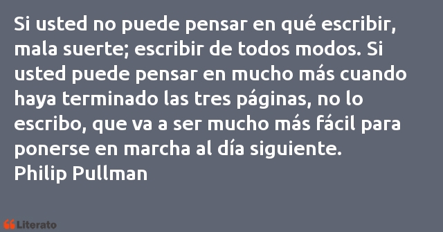 Frases de Philip Pullman