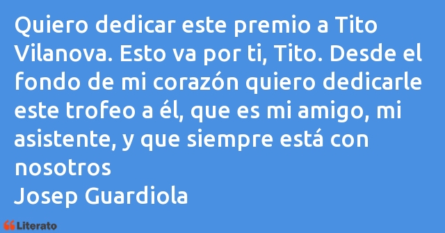 Frases de Josep Guardiola