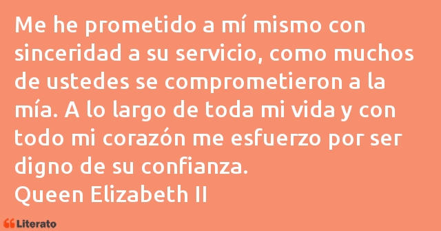 Frases de Queen Elizabeth II